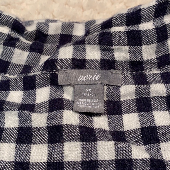Aerie check shirt, size XS - Picture 2 of 4